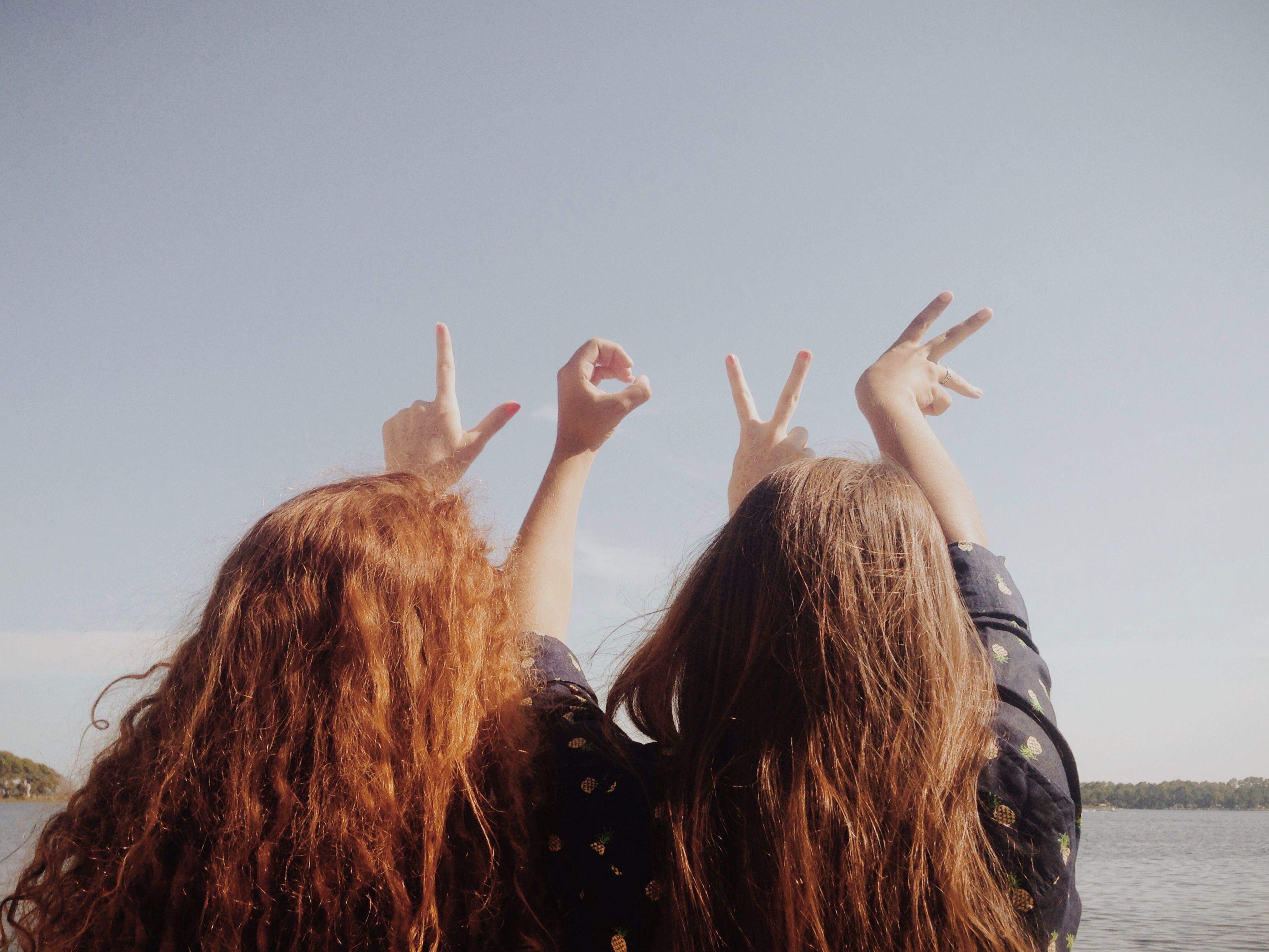 Keep the Redhead sisters at the beech like Redhead sisters at the beech was and