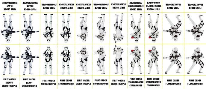 star wars character sheet 112 first order stormtroopers paper mini