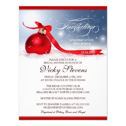 Christmas Bridal Shower Invitation Template Christmas bridal - invitation template bridal shower Christmas Bridal Shower Invitation Template Christmas bridal - invitation template bridal shower