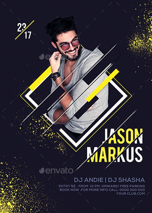 party event flyer
