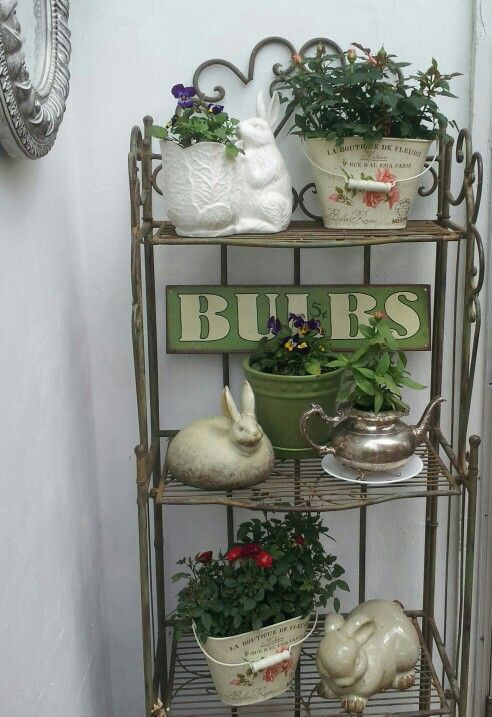 Found This Baker S Rack At Home Goods Several Years Ago And It Makes Found This Baker S Rack At Home Goods Several Years Ago And It Makes A Great Plant