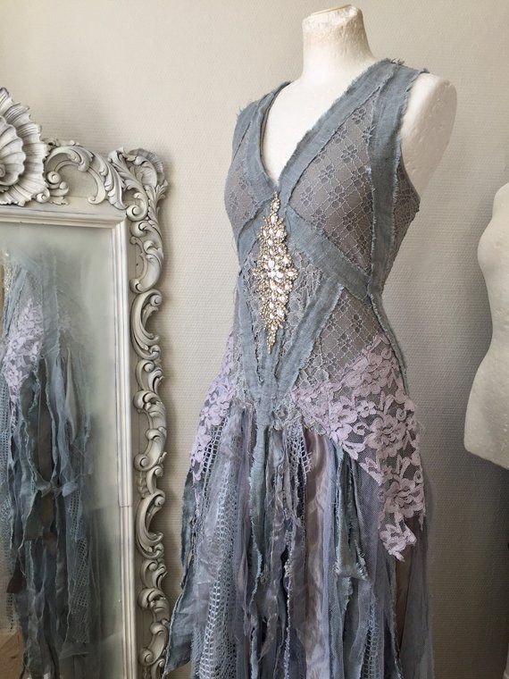 Wedding Dress Lavenderbridal Gown Lavender Hippie Wedding Etsy Wedding Dresses Hippie Gypsy