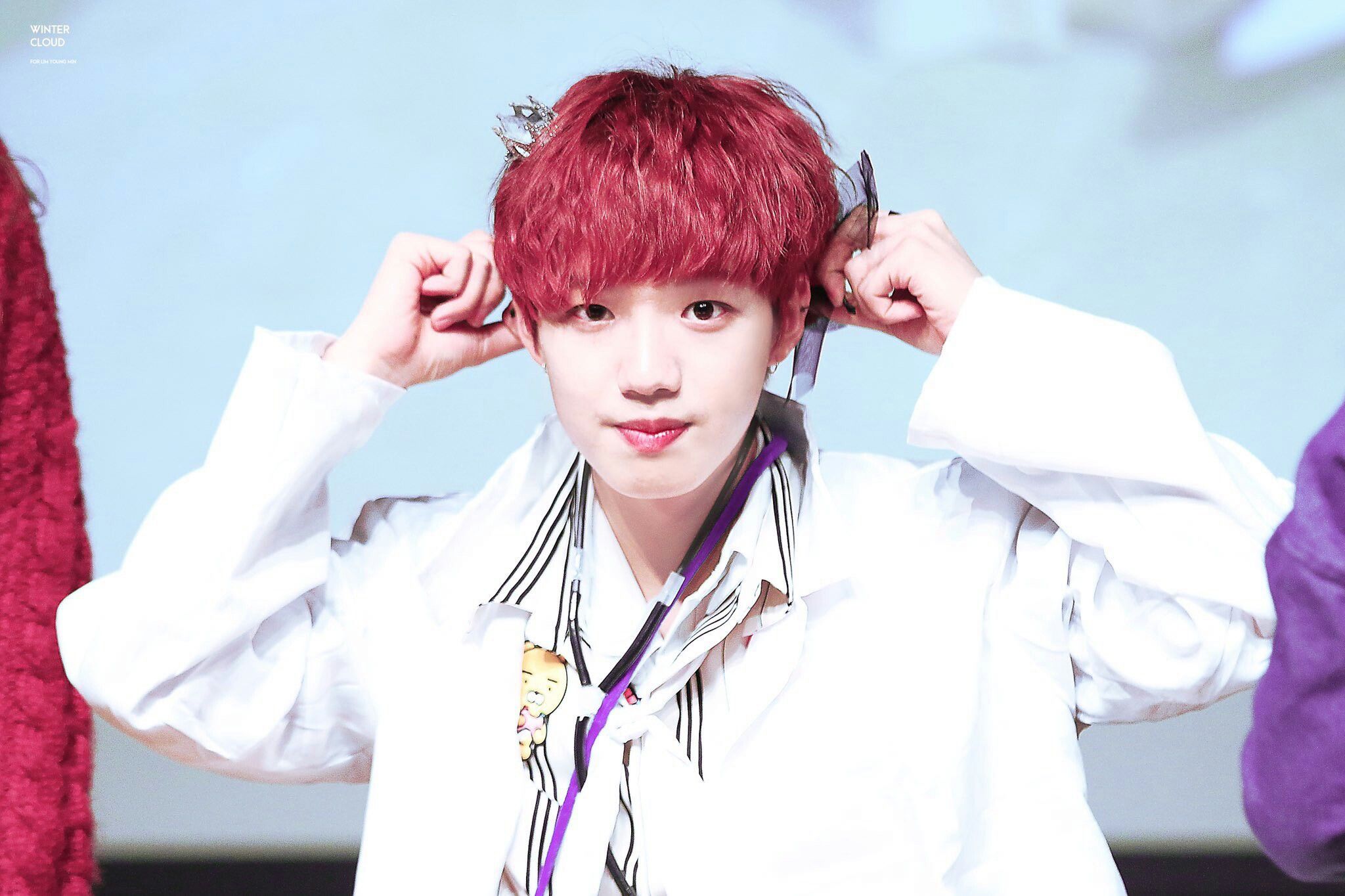 lim youngmin fansign 171030 cre winter cloud lim youngmin fansign 171030 cre winter cloud