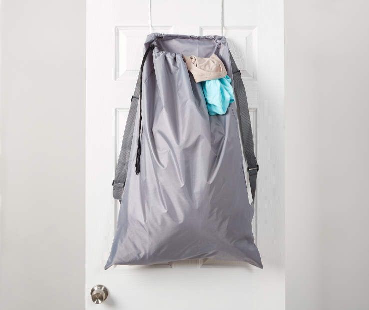 Over The Door Organizer With Hamper Bathroom Organization Diy