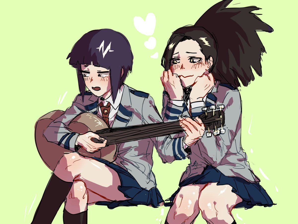 Yaoyorozu Momo and Jiro Kyoka, Momo x Jiro, MomoJiro.