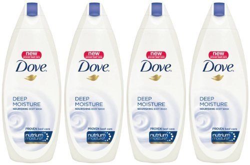 Dove Body Wash with NutriumMoisture, Deep Moisture, 24 Ounce Bottles