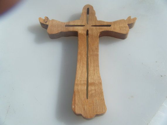 Wooden Scrollsaw Jesus Cross | Jesus on the cross, Scroll ...
