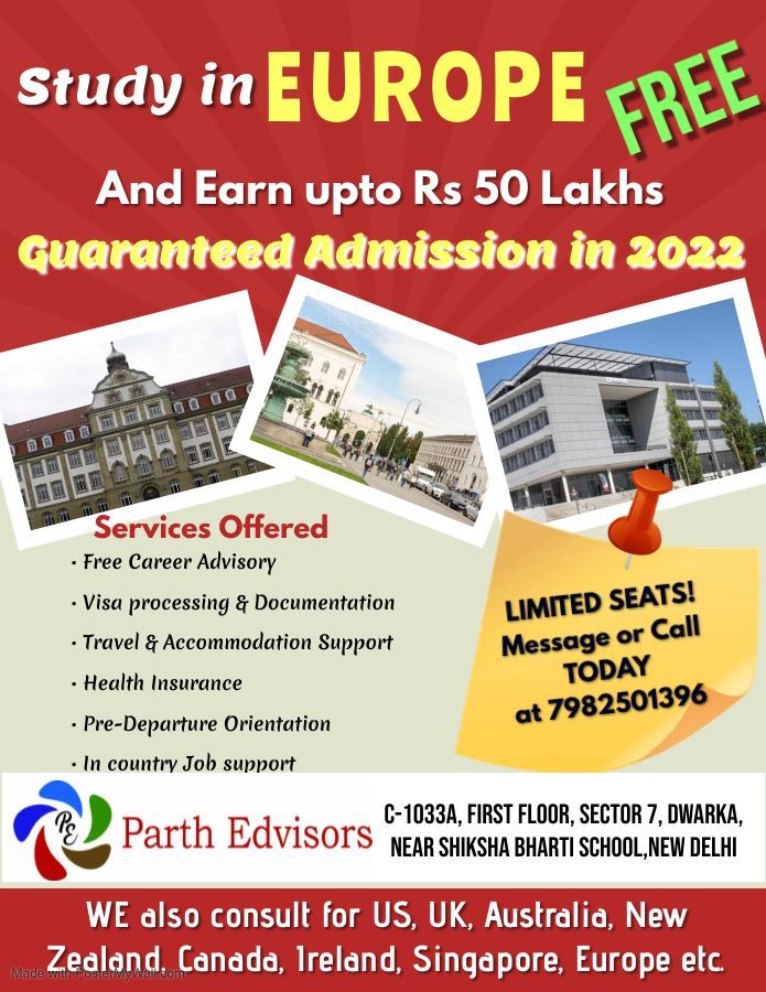 #parthedvisors
#studyabroad
#ielts
#coaching
#overseasconsultancy British Council, States Of India, Overseas Education, Educational Consultant, Health Insurance, Ielts, Personality Types, Study Abroad, Admissions