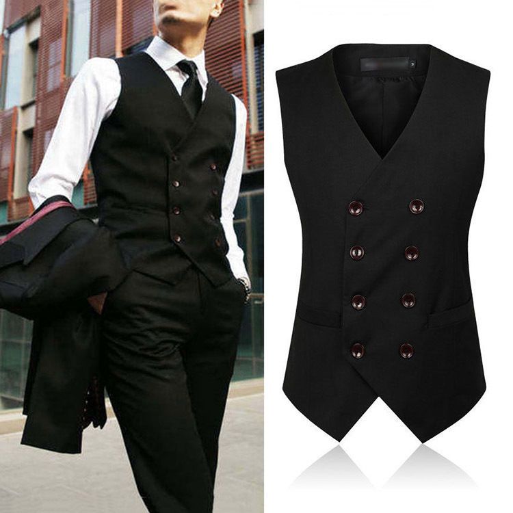 Blinder! Black waistcoat Mens vest medium New with tags