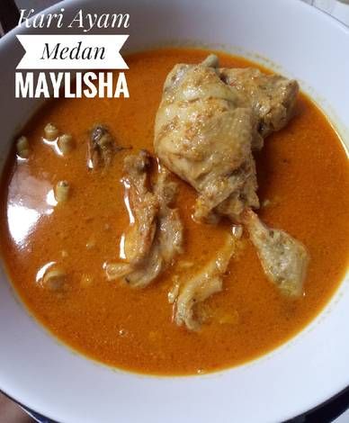 Kari Ayam Medan Asian Foods, Asian Recipes, Ethnic Recipes, Kari Ayam, Annisa, Indonesian Food, Yams, Thai Red Curry, Food And Drink