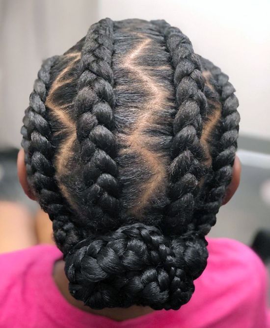 Braided Bun Hairstyles: A Guide to Perfection | Curly Craze #bunshairstylesforblackwomen
