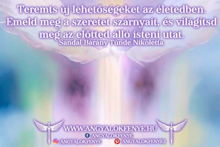 Angyali üzenet: Emeld meg a szeretet szárnyait