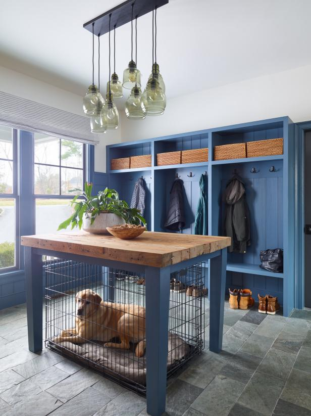 Dog Showers and BuiltIn Crates HGTV Smart Home 2020 HGTV in 2020