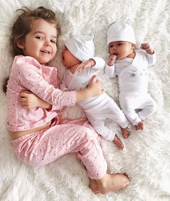 Twin Outfits For Boy And Girl Black And Hot Pink Sibling Outfits