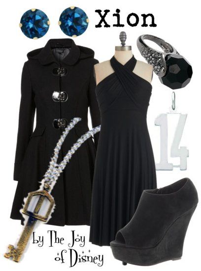 Videogame Dress Heartless Dress Cosplay Dress Kingdom Hearts Dress Oddity Apparel Kingdom Hearts Crest Dress