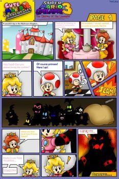 cute mario adventures super