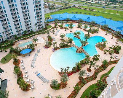 Night View Of The Lazy River At Destin West Beach And Bay Resort Destin Florida Vacation Florida Vacation Fort Walton Beach