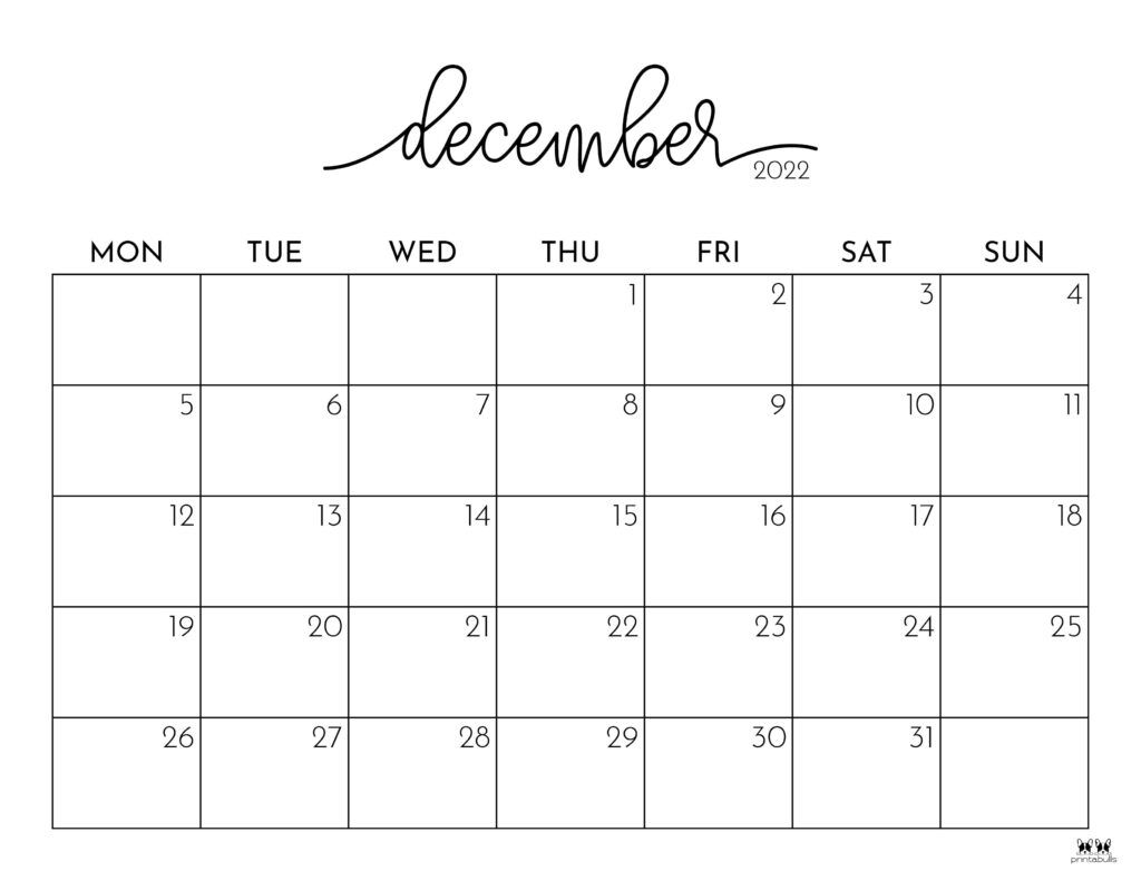 Printable December 2022 CalendarStyle 26 in 2022 June calendar Printable December 2022 CalendarStyle 26 in 2022 June calendar