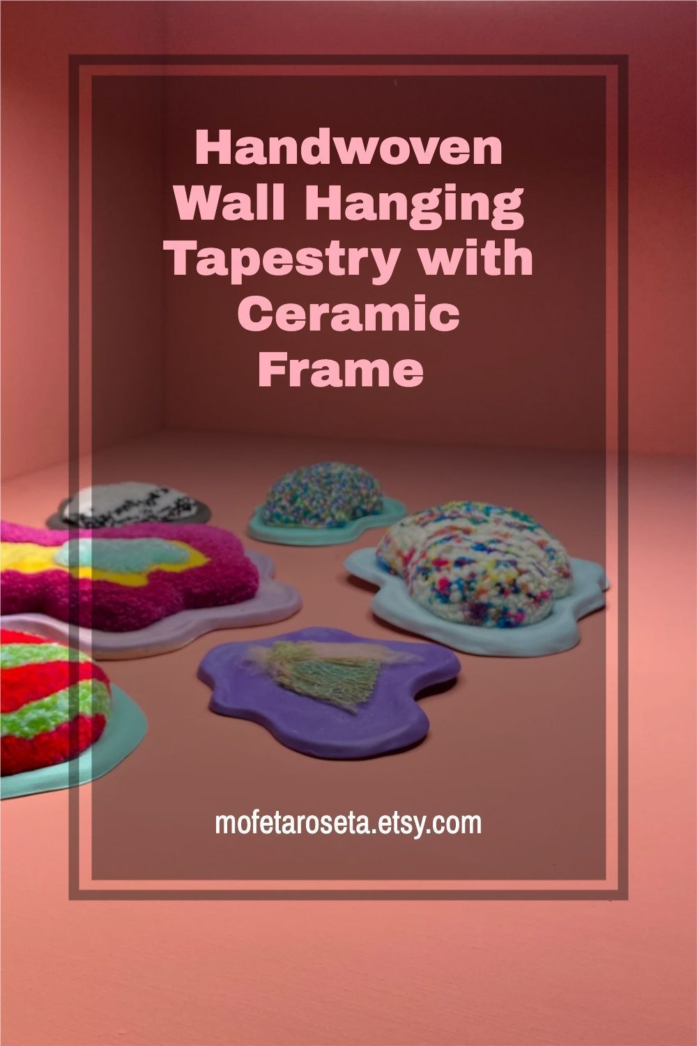 Hanging Wall Art that will inspire you to decor your home! Wall Art Hangings that will bring a splash of excitement and joy into your home. Colorful handwoven tapestry made with wool and some cotton threads and cords. 100% Handmade in Costa Rica. Textile Wall Art, Woven Wall Art, Hanging Tapestry, Tapestry Wall Hanging, Weaving Art, Hand Weaving, Handwoven Tapestry, Ceramic Framed, Fiber Wall Art
