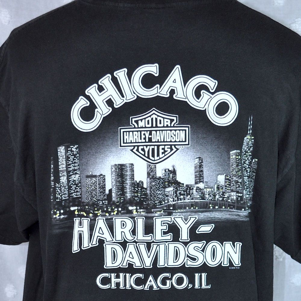 Genuina Harley-Davidson Mens Dog Gone Southampton Distribuidor T-SHIRT M