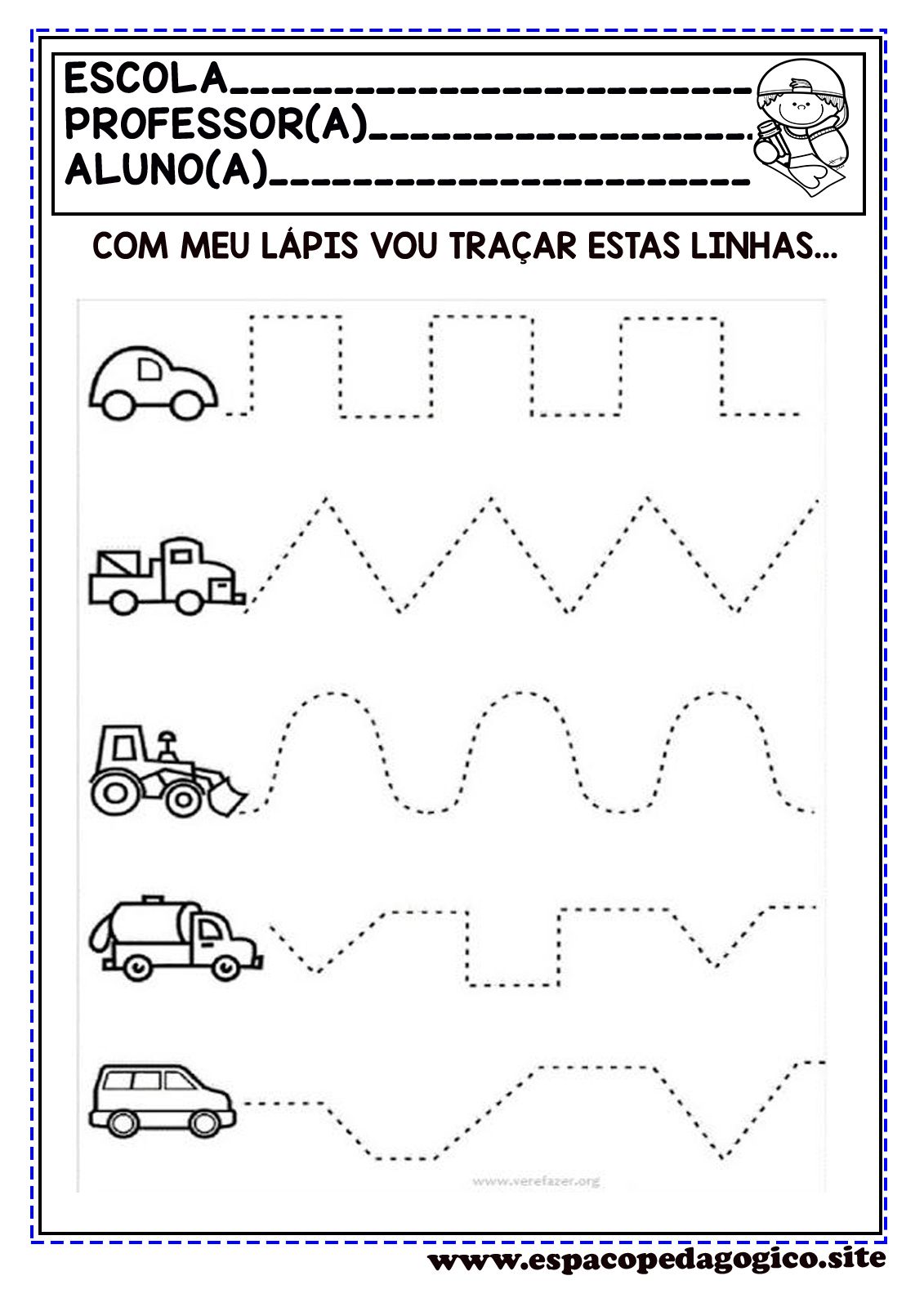 ATIVIDADES LINDAS DE COORDENAÇÃO MOTORA FINA PARA IMPRIMIR ...