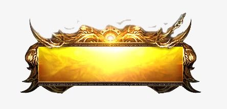 Gold Game Interface Design PNG Images, Interface, Frame, Game PNG Transparent Background