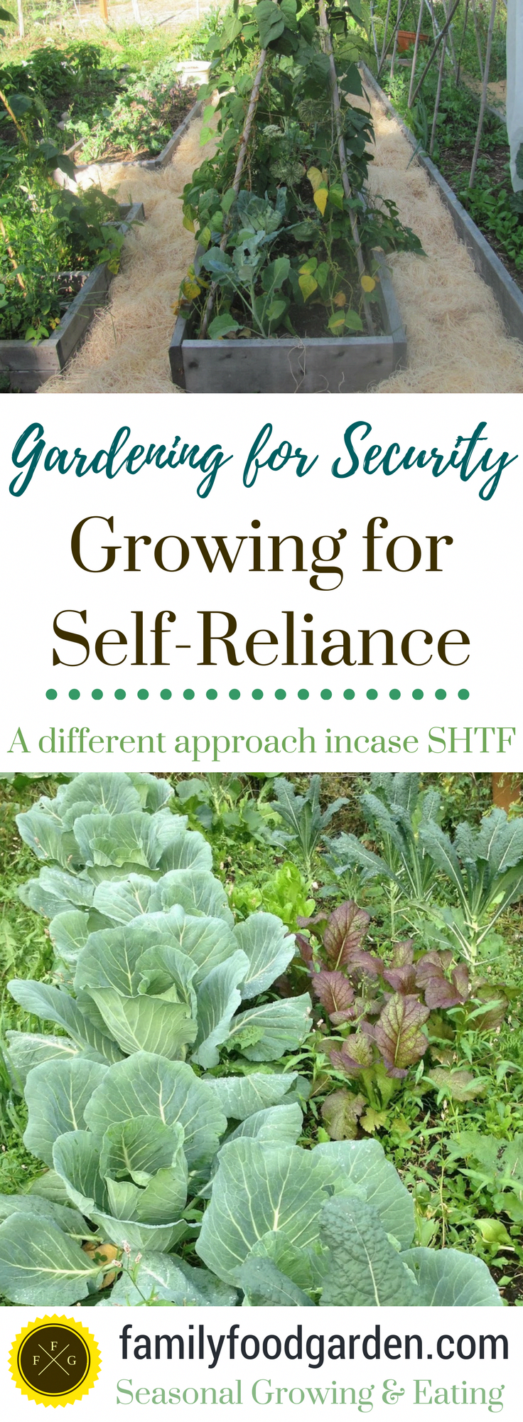 The Self-Reliance Garden - #kitchenGarden