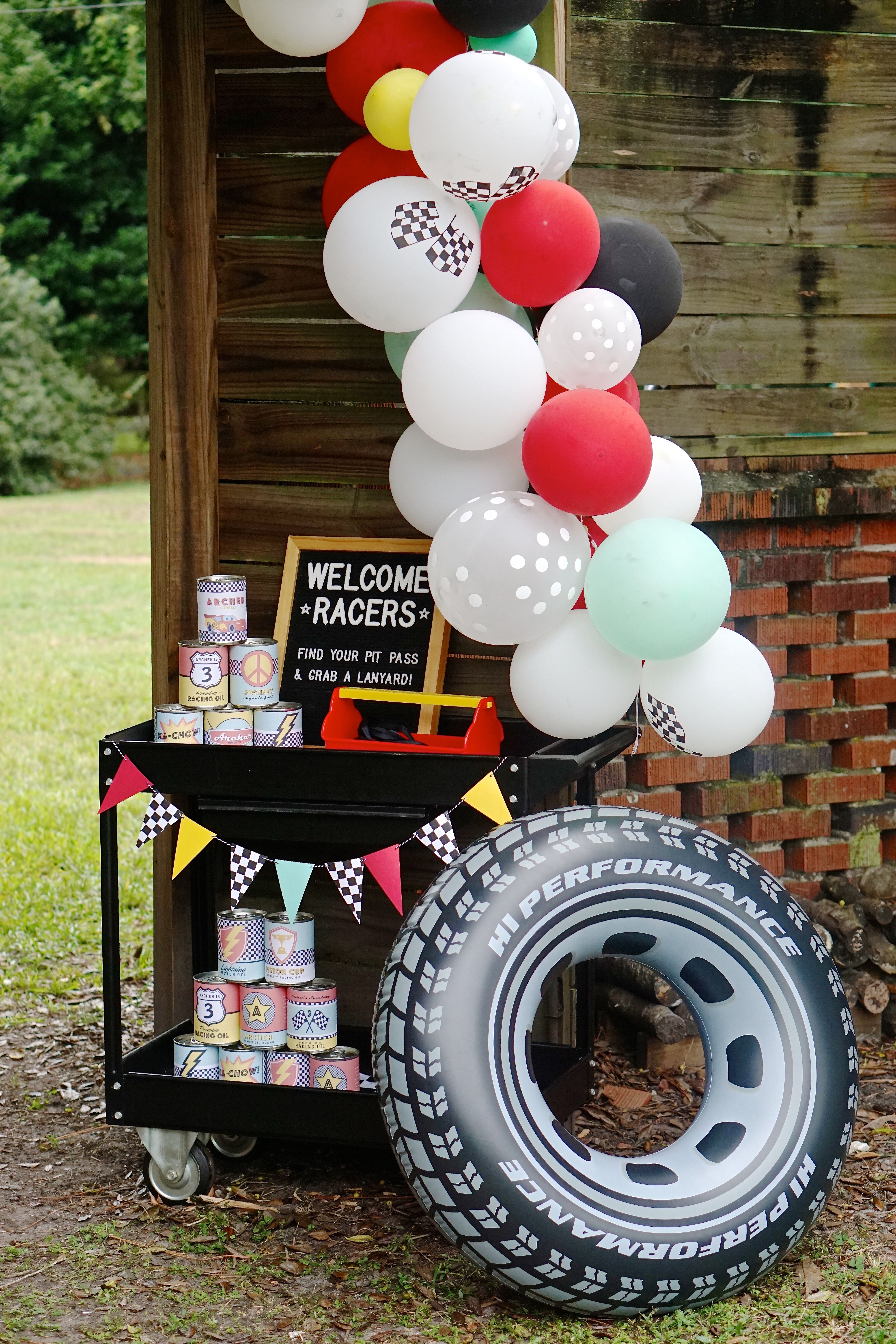 Resplendent Living | Cars Birthday Party #boybirthdayparties