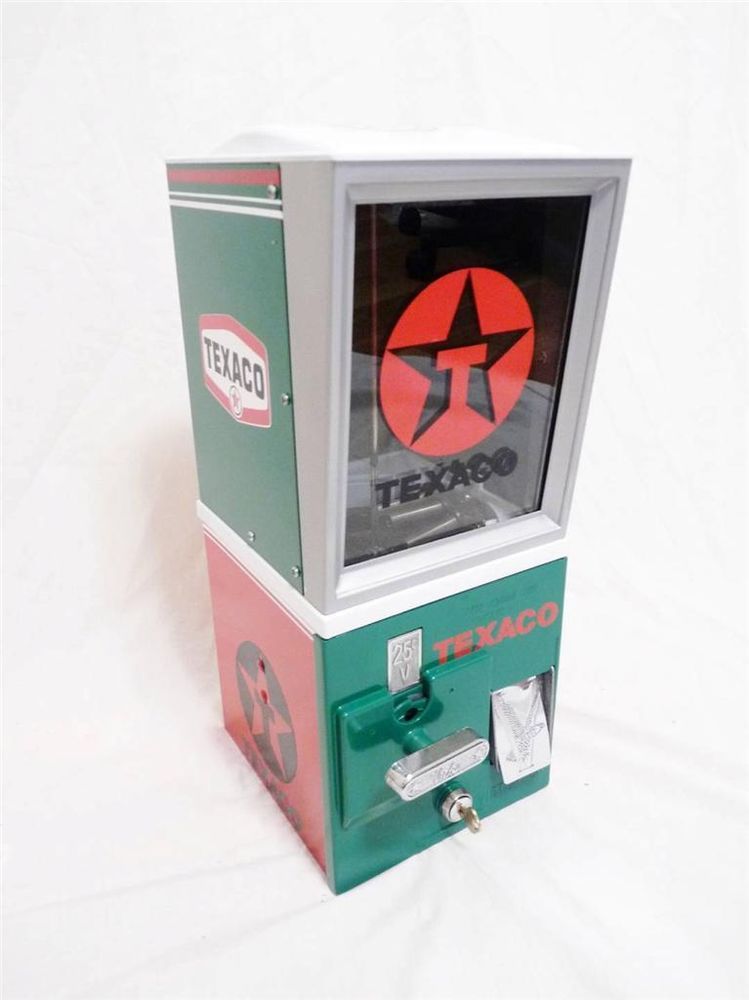 TEXACO DECAL STICKER NORTHWESTERN GUMBALL MACHINE