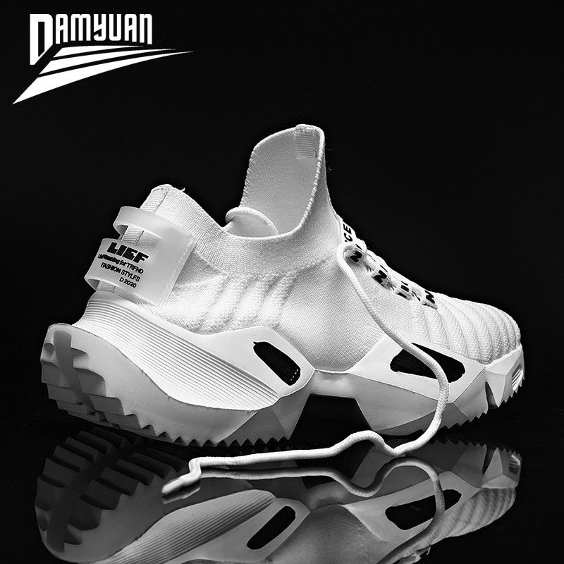 zapatos de moda de talla grande Tenis Masculino zapatos informales suaves Calcetines para hombre zapatos planos para hombre de alta calidad para primavera JUN(#7008black) Zapatillas de deporte para hombre zapatos de moda de talla grande Tenis Masculino zapatos informales suaves Calcetines para hombre zapatos planos para hombre de alta calidad para primavera JUN(#7008black) Zapatillas de deporte para hombre
