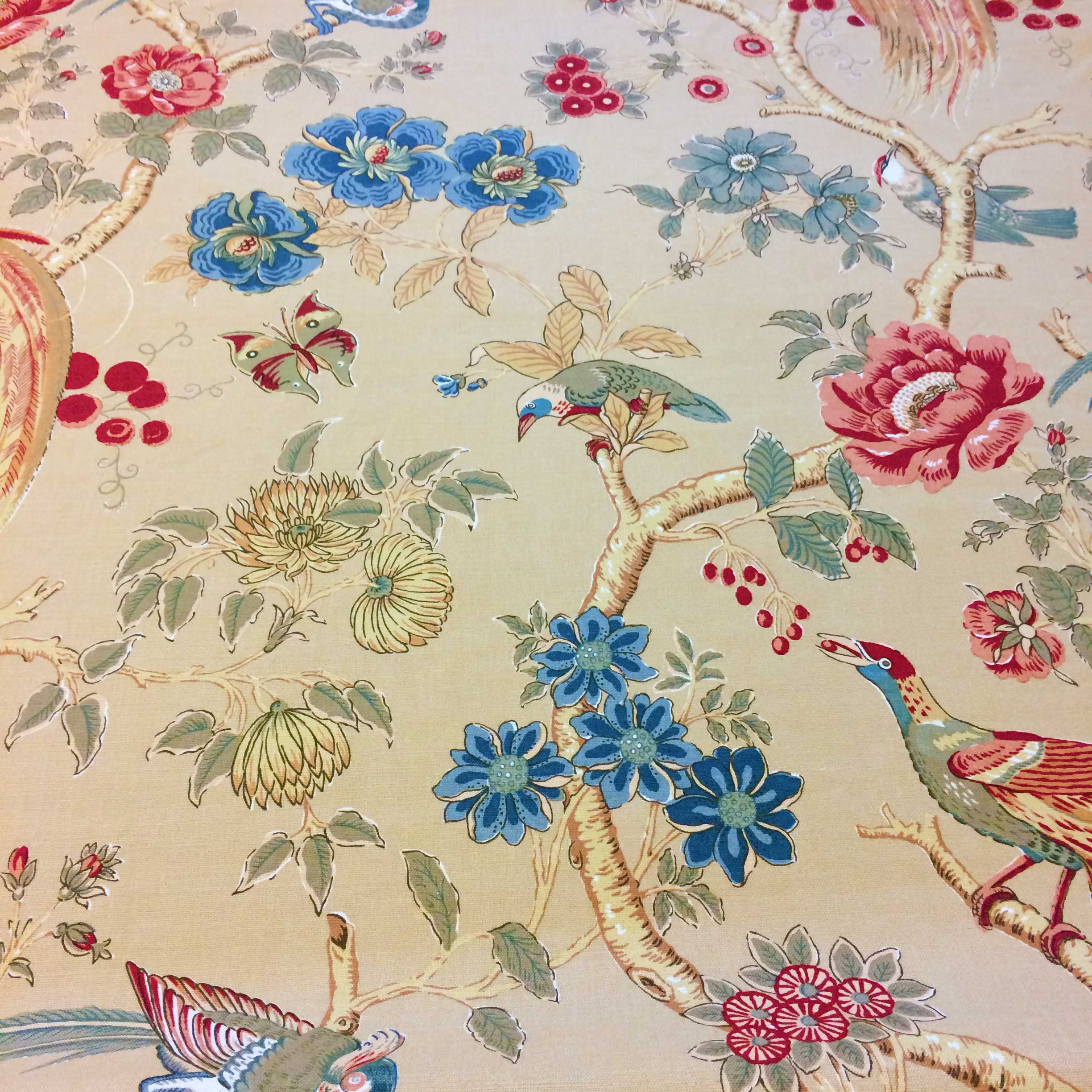 Paradise Birds By Gp J Baker Ltd Free Fabric Paradise Birds By Gp J Baker Ltd Free Fabric