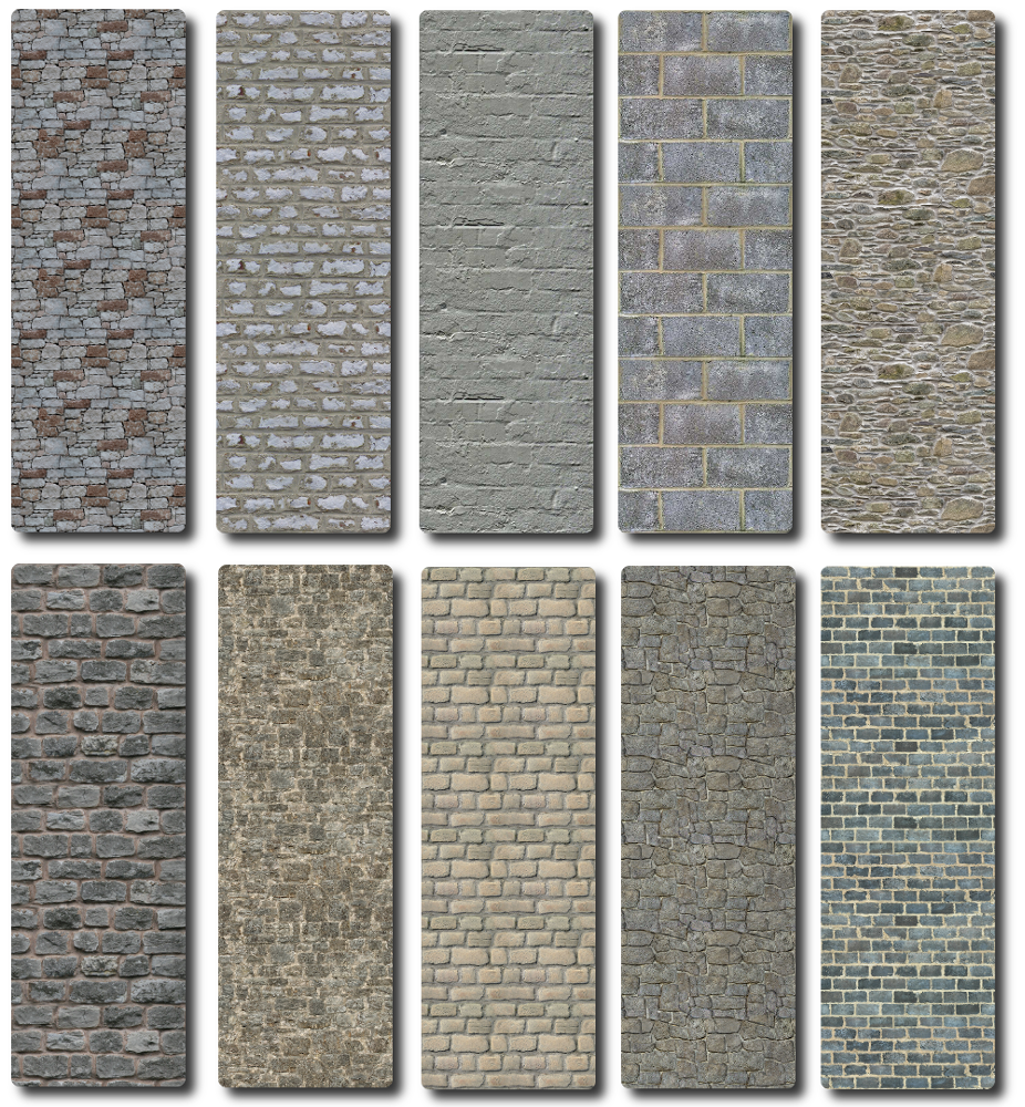 Sims 4 Old Brick Wall Collection Old Brick Wall Old Bricks Brick Wall