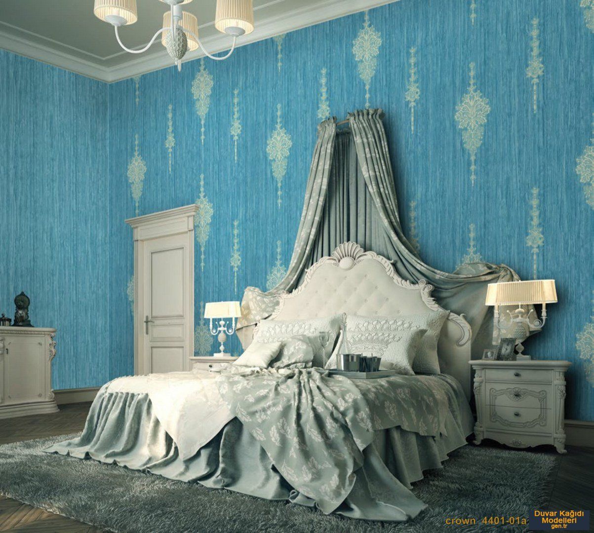 Altın Sarısı Motifli Mavi Crown 4401-01 duvar kağıdı https://www.duvarkagidimodelleri.gen.tr/urun/altin-sarisi-motifli-mavi-crown-4401-01/ Damask, Bed, Furniture, Home Decor, Decoration Home, Damascus, Stream Bed, Room Decor, Damasks
