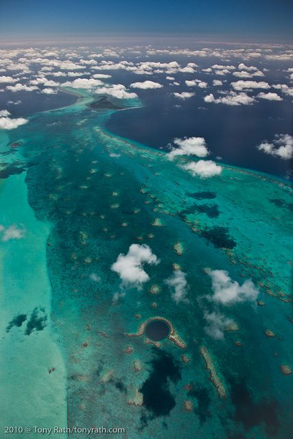 aerials of belize blue hole belize and lighthouse how did the great blue hole form