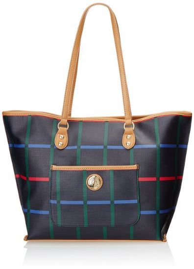 Anafa Tommy Hilfiger All In One Tatters Shopper حقيبة كتف كحلي متعدد مقاس واحد مراجعة الأسعار واشتري في السعودية حقائب كتف من Tommy Hilfiger Handbags