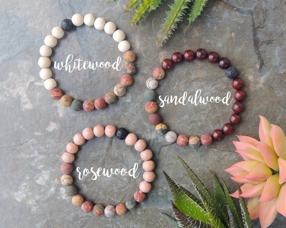 Hecho A Mano Piedra De Lava Pulsera De Aceites Esenciales difusor de aromaterapia con Howlite