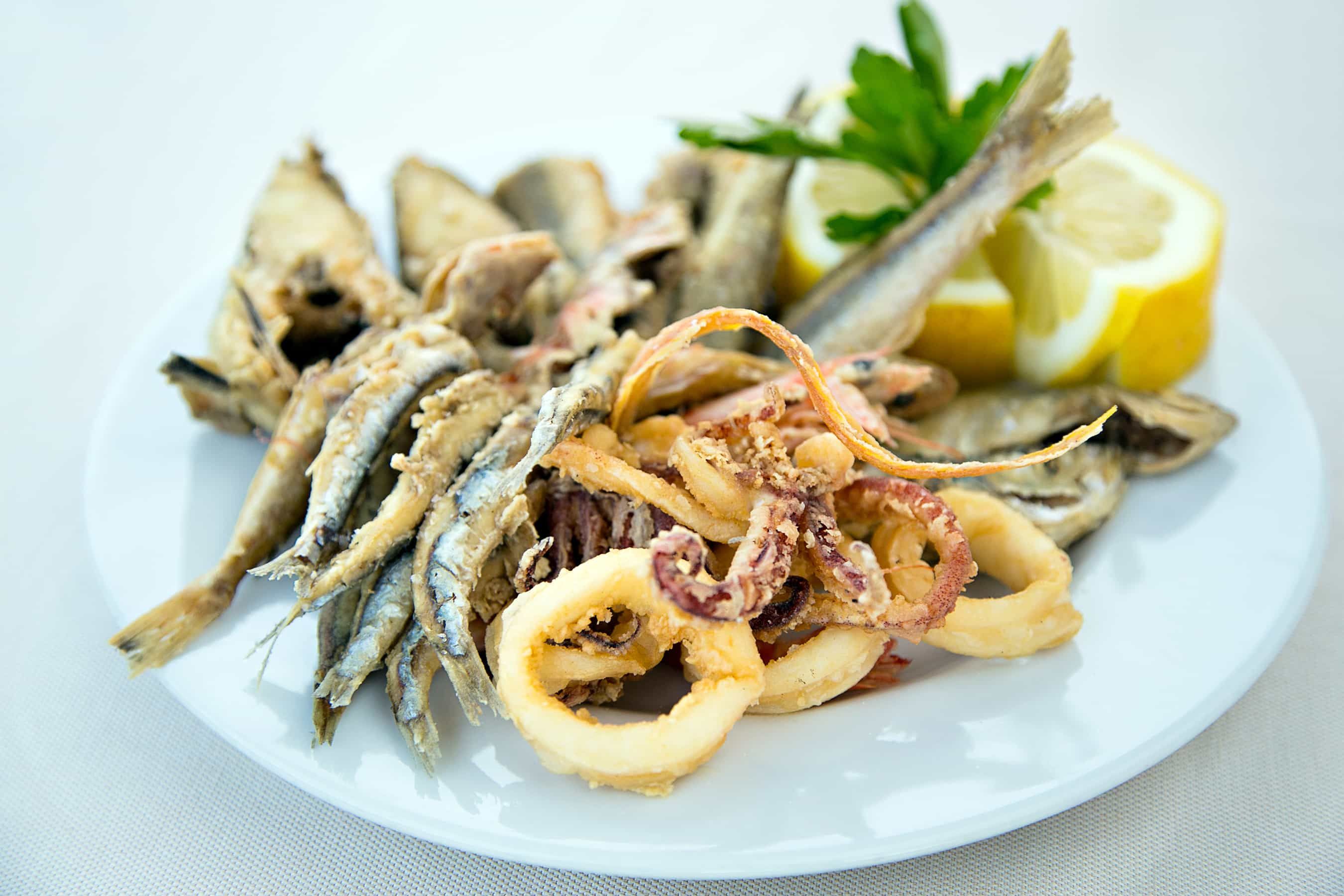 Fritto Misto Di Pesce Recipe 2 Ricette Pescefish Ethnic