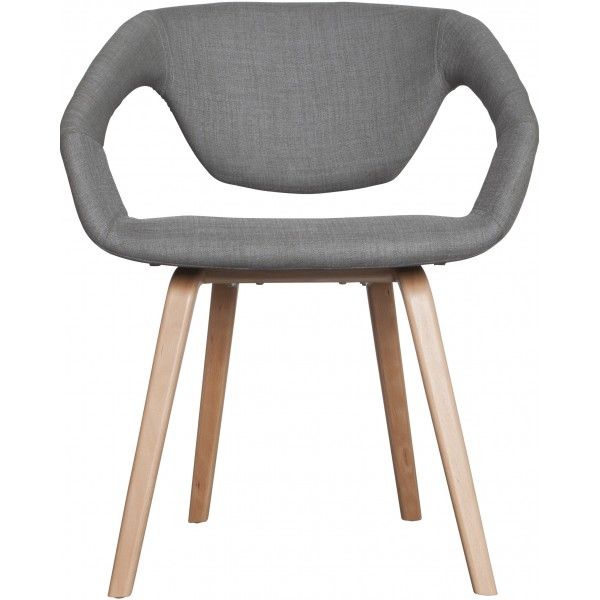 Zuiver - Flex Back - Stoel - Lichtgrijs - Naturel ...
