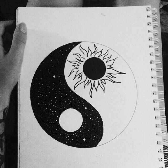 Top 96+ imagen yin yang dibujos