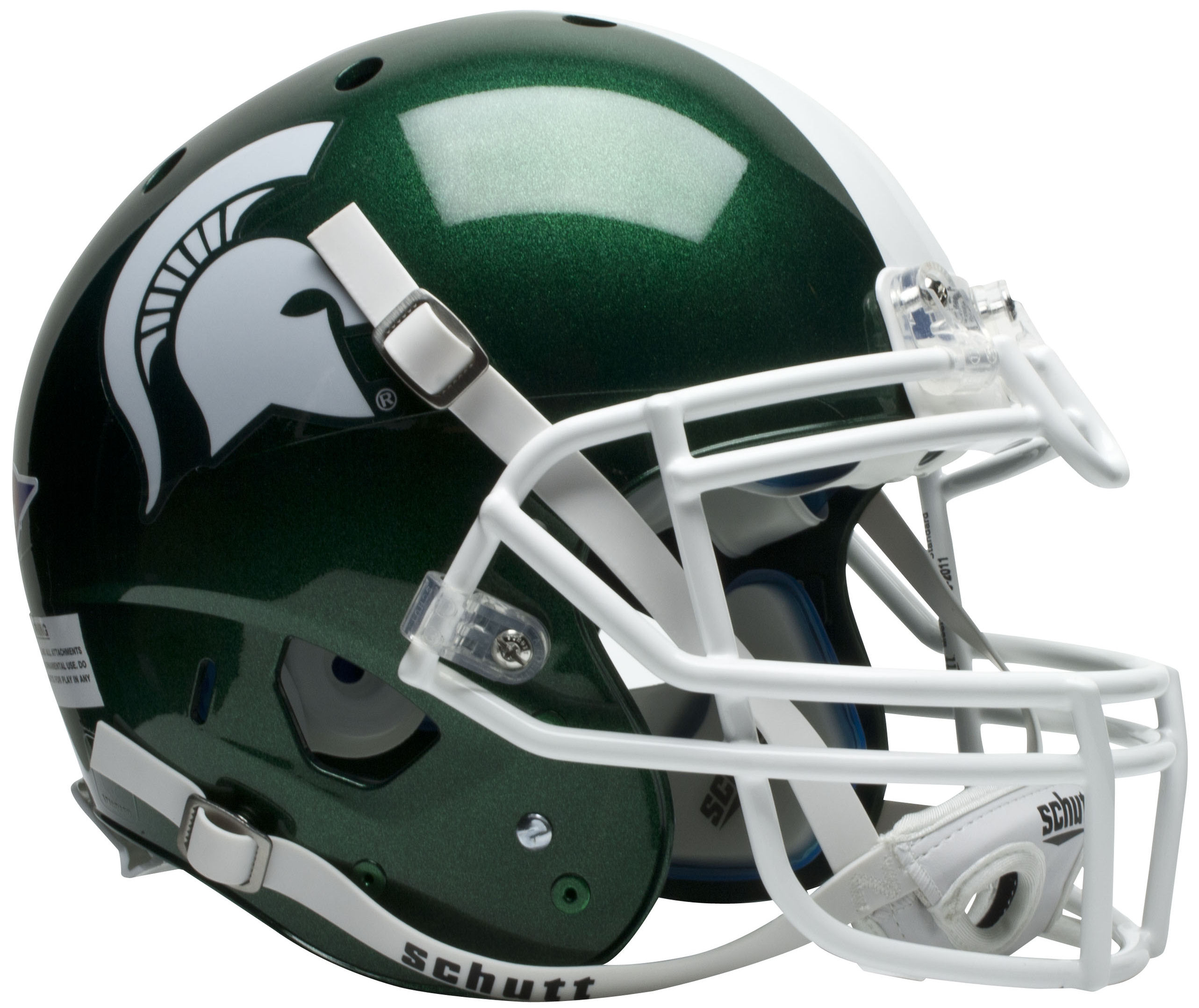 Schutt NCAA Michigan State Spartans Mini Authentic XP Football Helmet