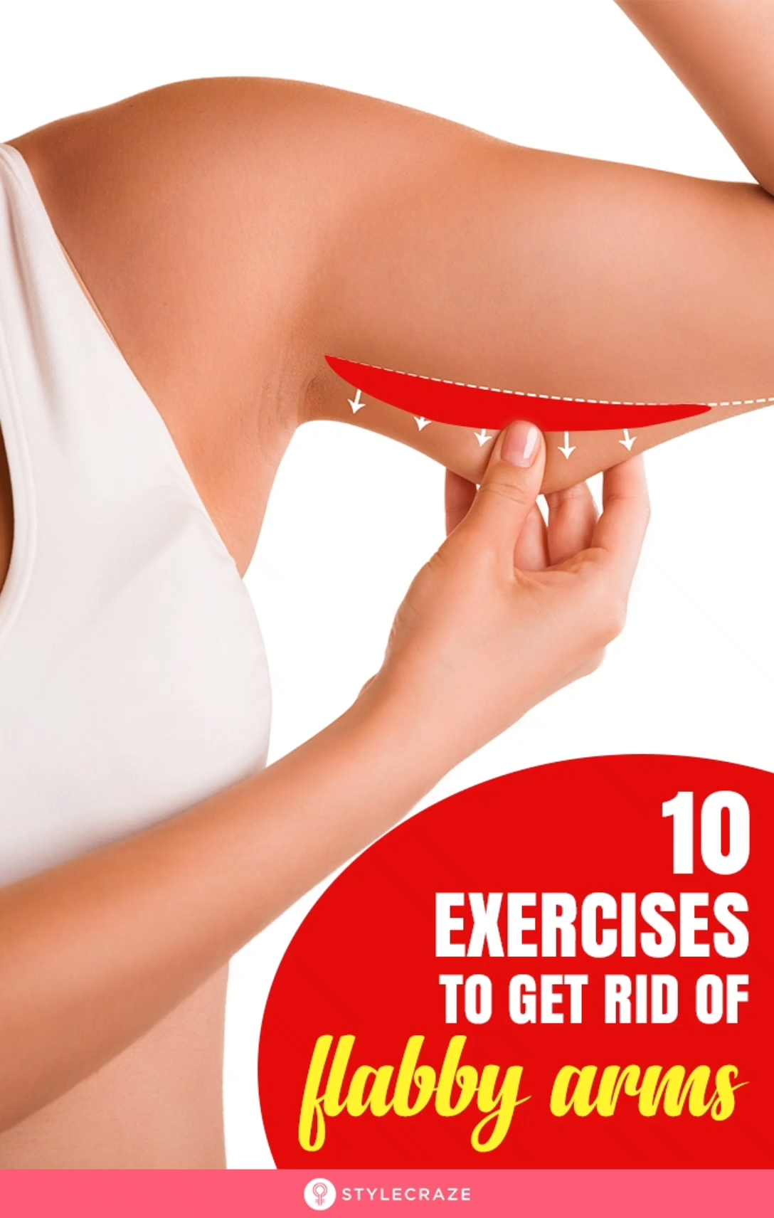 Flabby arms look as bad as a jiggly tummy. They make you look older, unfit, and on top of that sleev...