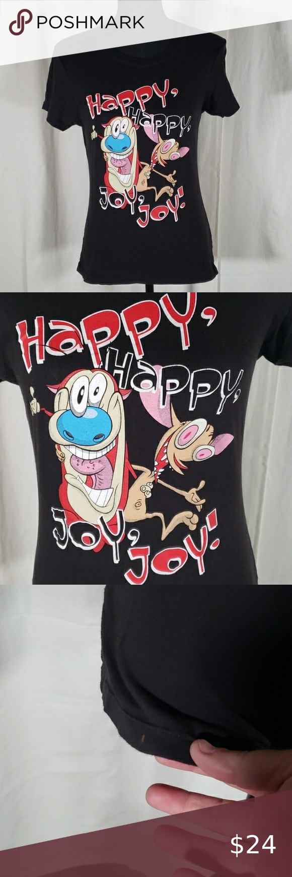 Vintage Nickelodeon Ren and Stimpy T-shirt