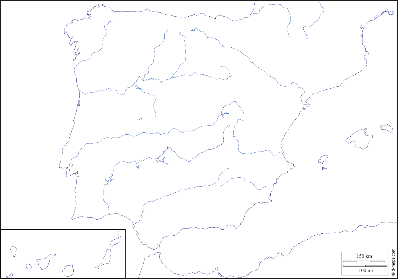 Pin En España Mapas