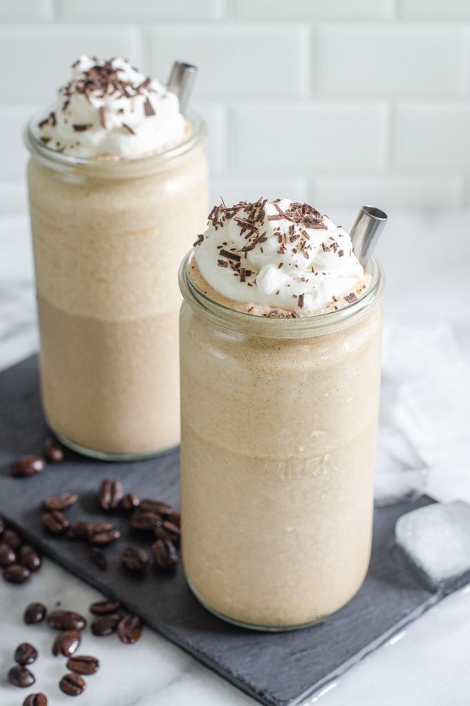 how to make a mocha frappuccino at home