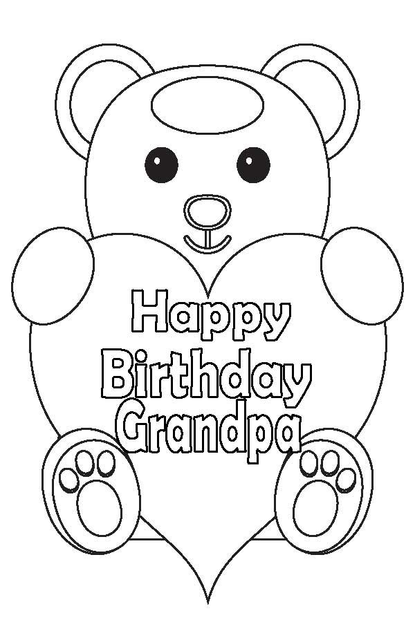 Free Printable Happy Birthday Grandpa - C4416d7195a846b2def18dcf8e42b1b8