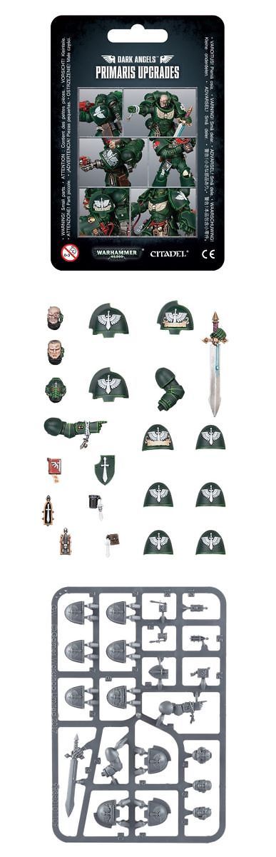 Space Marine PRIMARIS DARK ANGELS UPGRADE ICONS /& DECOR Bits 40K