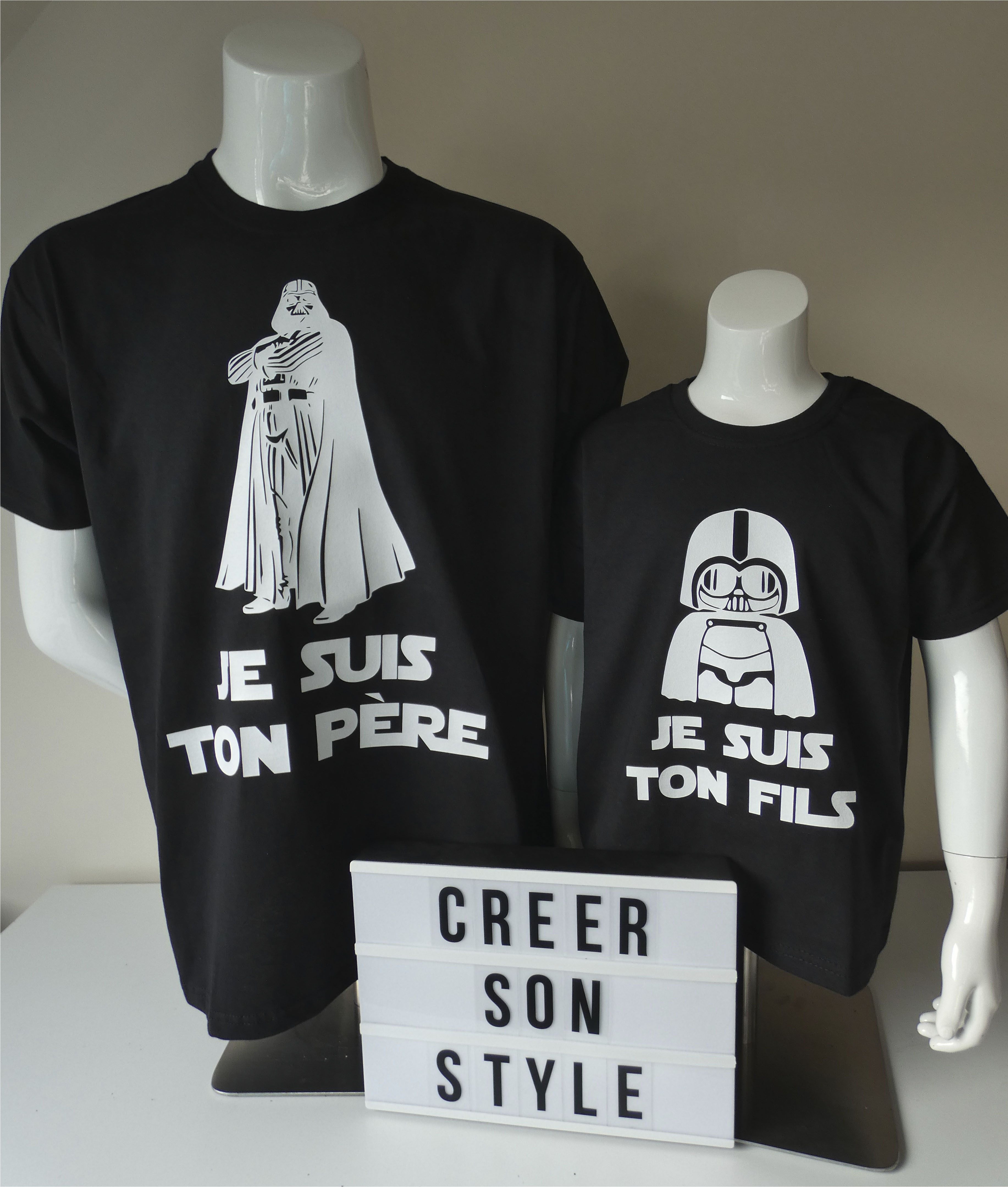 Duo père/fils "je suis ton père/je suis ton fils" | Sticker