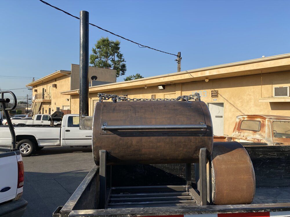 First time offset smoker build