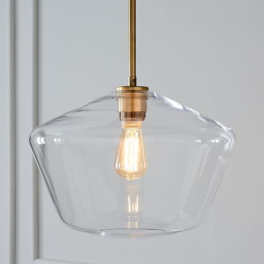 Sculptural Glass Globe 3 Light Chandelier Medium #westelm Sculptural Glass Globe 3 Light Chandelier Medium #westelm