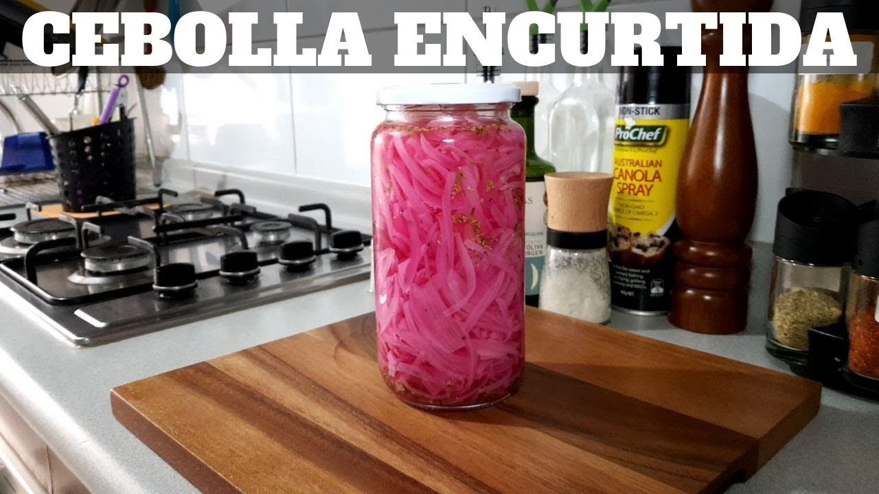 Cebolla Morada Encurtida En Vinagre Cebollas En Vinagre William Priets Youtube Cebollas En Vinagre Cebollas Encurtidas Cebolla